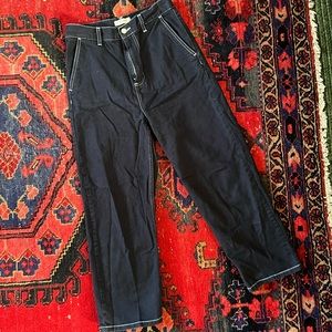 Carhartt WIP dark denim utility jeans